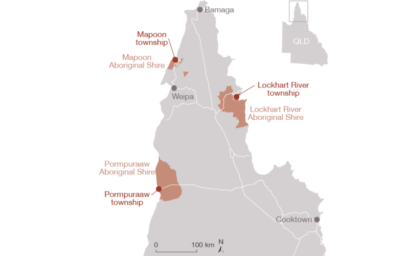 Community map of Cape York