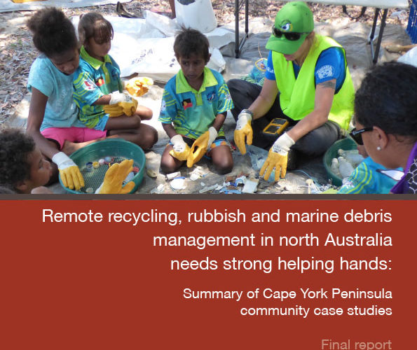Remote recycling, rubbish and marine debris management in north front