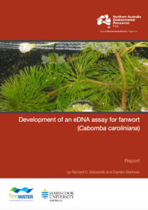 Development of an eDNA assay for fanwort (Cabomba caroliniana) cover