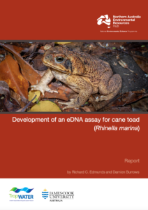Development of an eDNA assay for cane toad