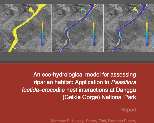 An ecohydrological model front image