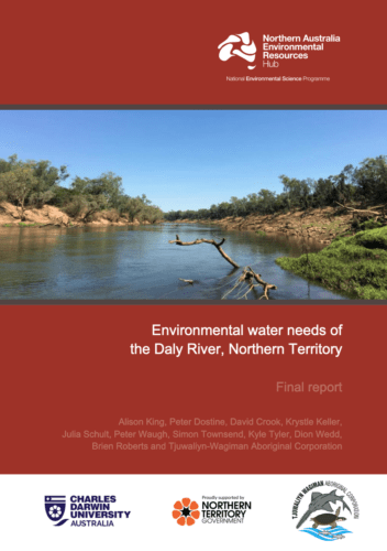 Daly River final report front cover image
