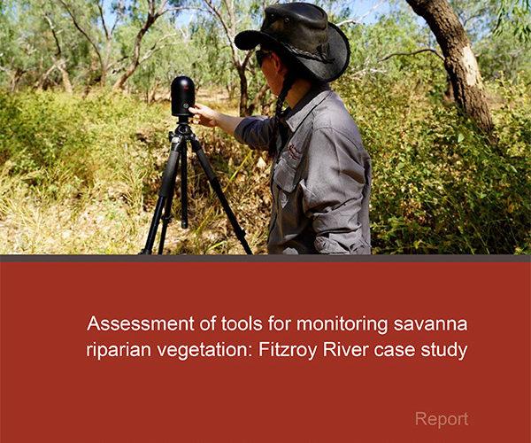 Assessment of tools for monitoring savanna riparian vegetation cover image