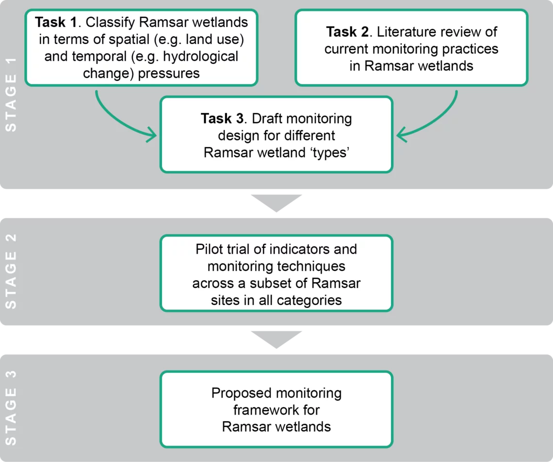 Ramsar project flow chart