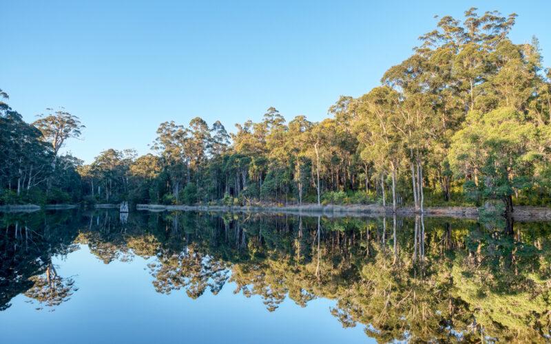 Dam at Donnelly River in Western Australia has both ecological and indigenous value