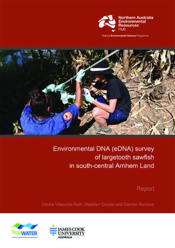 cover of sawfish eDNA in south-central Arnhem Land report