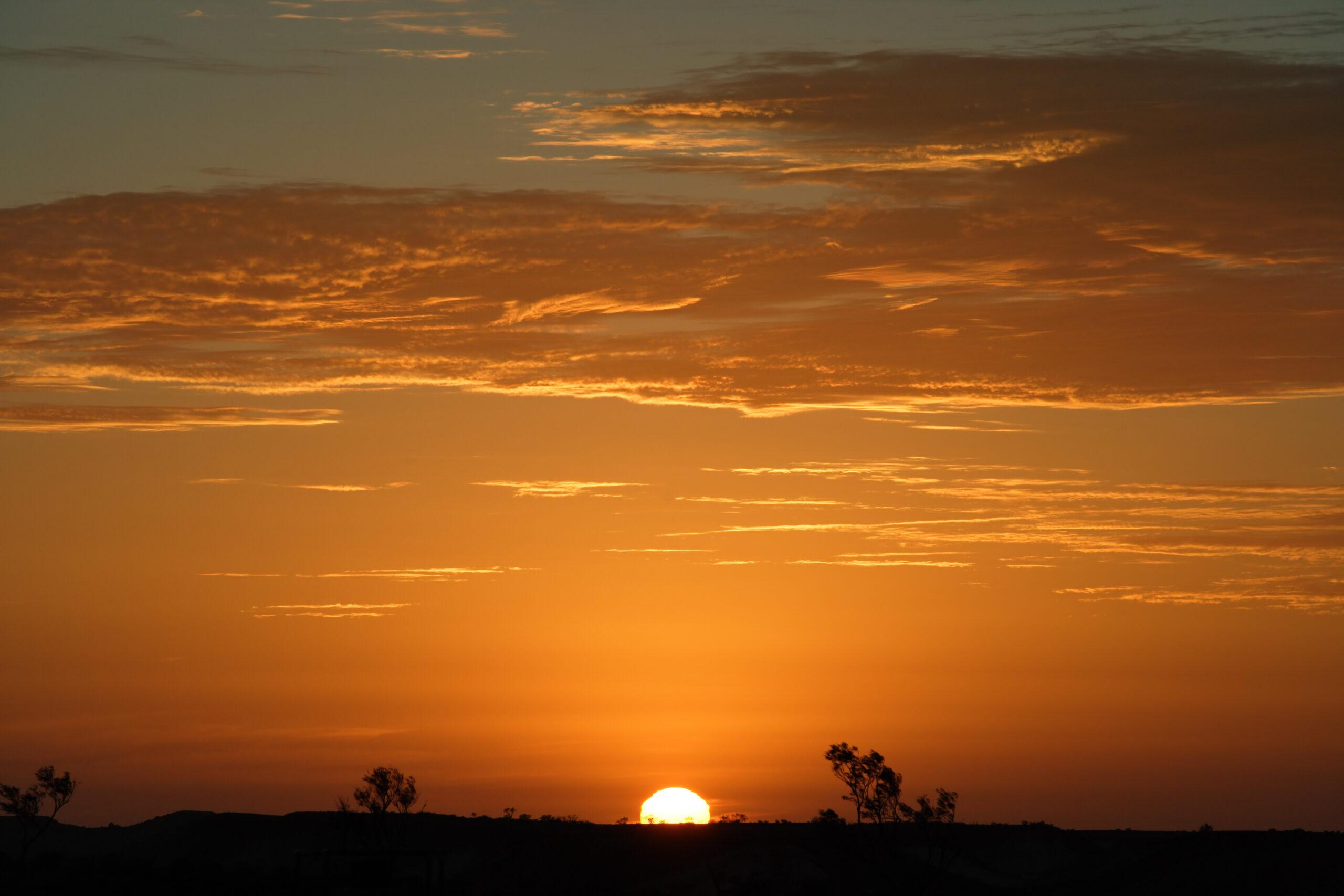 Australian Outback Sunset NIERN. Photo Yay Images Adobe Stock