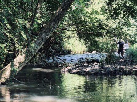Jagun River Custodians and Heal the Rivers team members at Balun / Richmond River. Photo: Jagun Alliance