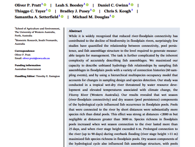 Floodplain fish diversity thumbnail