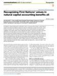 First Nations' values in natural capital accounting_ thumb