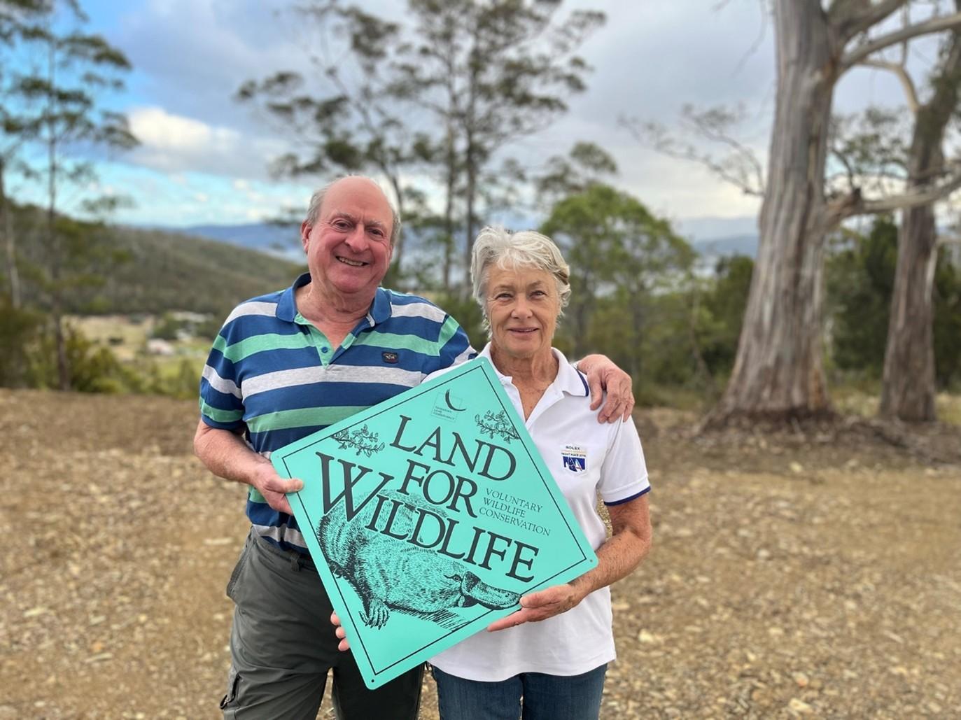 Land for Wildlife participants. Photo: Phil Wise.