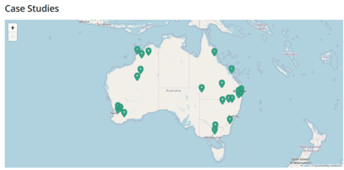 CSE case studies map 