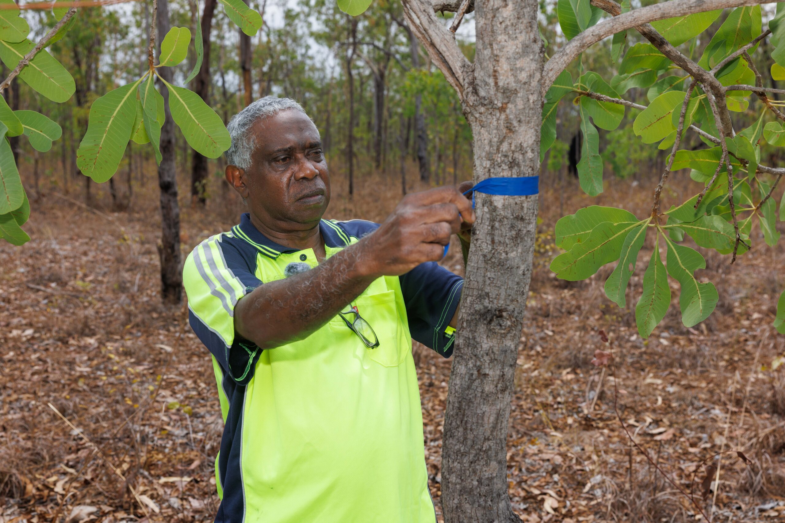 Victor Cooper on Country in Kakadu National Park. Photo: Michael Douglas.